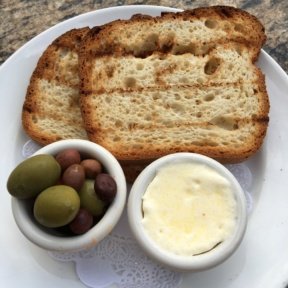 Gluten-free bread from Mon Ami Gabi